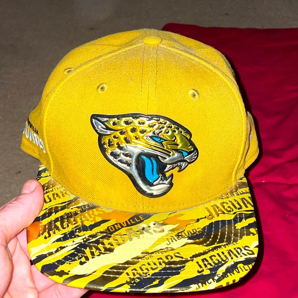 Golden Official NFL Jaguars Hat : Super Rare